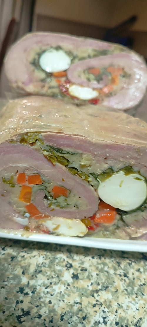 Arrollado de Matambre (Malaya de Vacuno) 2-3 personas