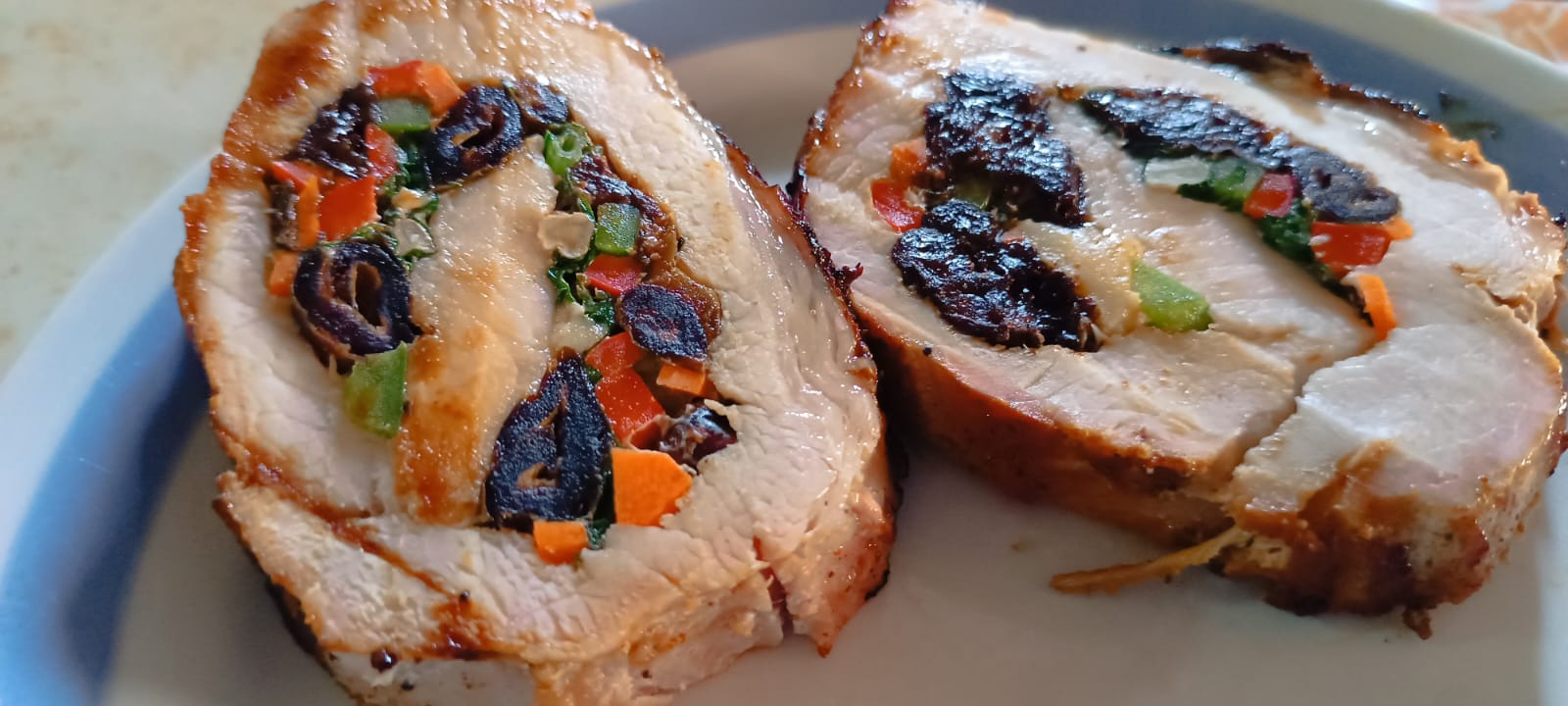 Lomo de Cerdo Relleno 6 personas