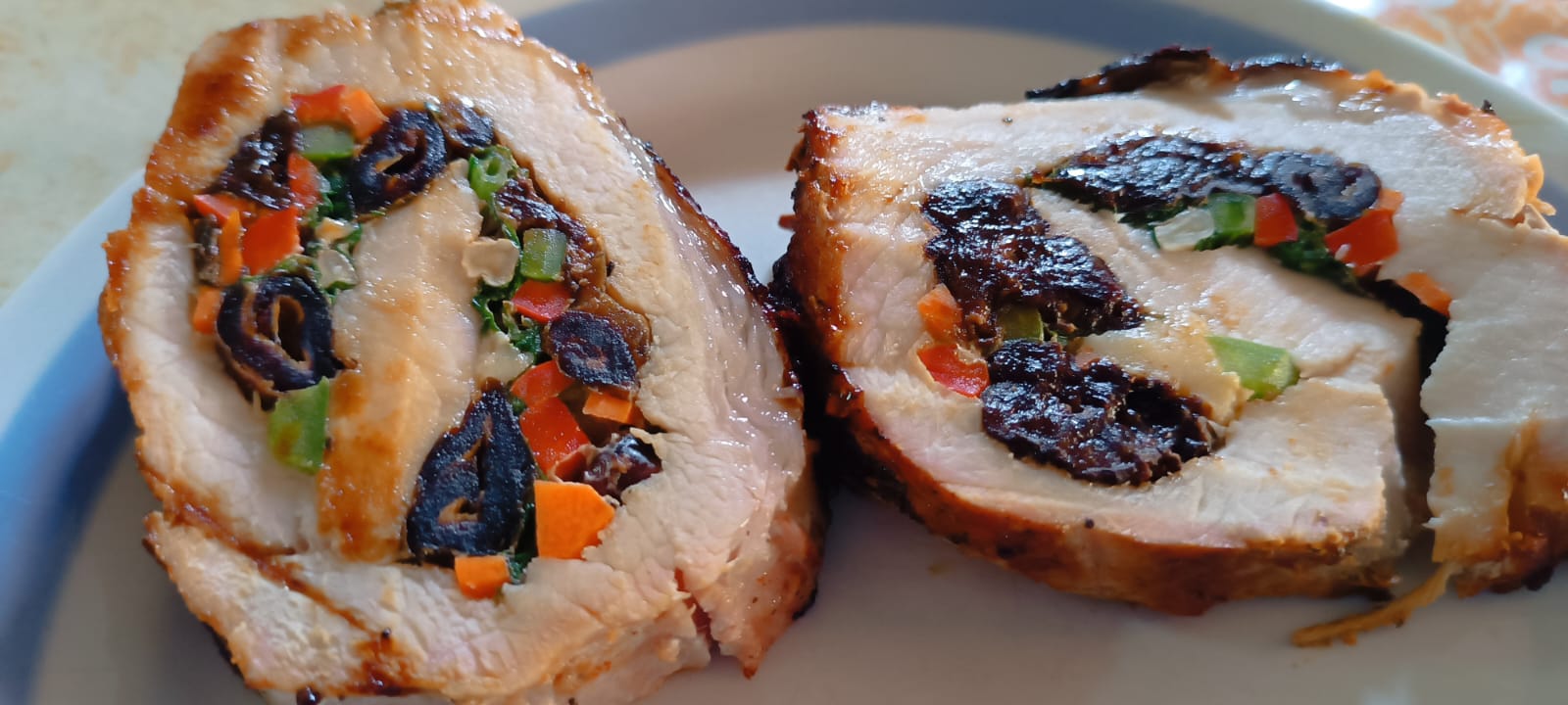 Lomo de Cerdo Relleno 6 personas