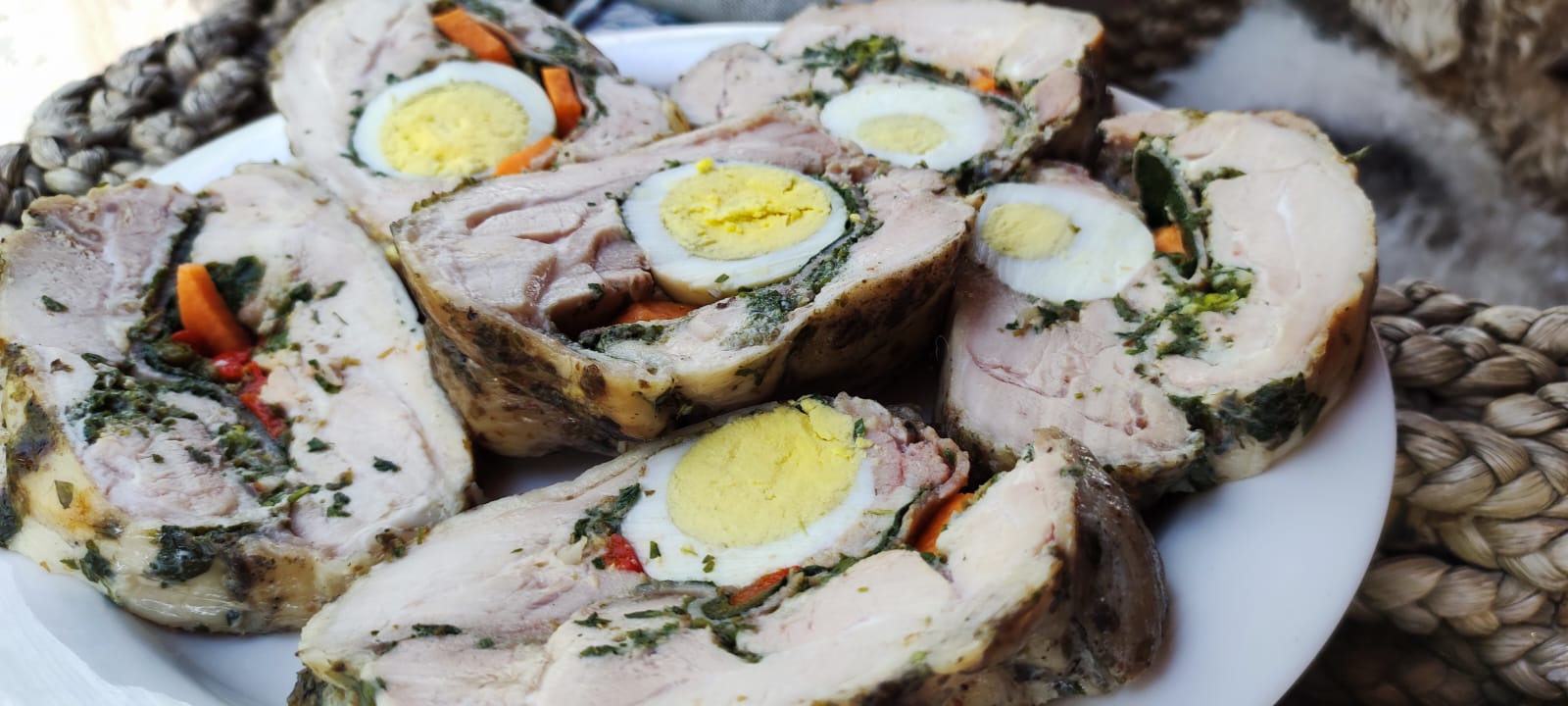 Arrollado de Pollo 2-3 personas