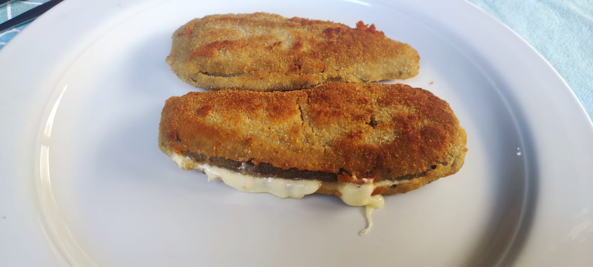 Milanesas de Berenjena Queso o Sin Queso