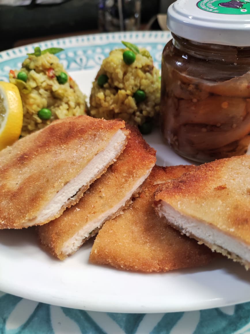 Milanesas de Pechuga de Pollo