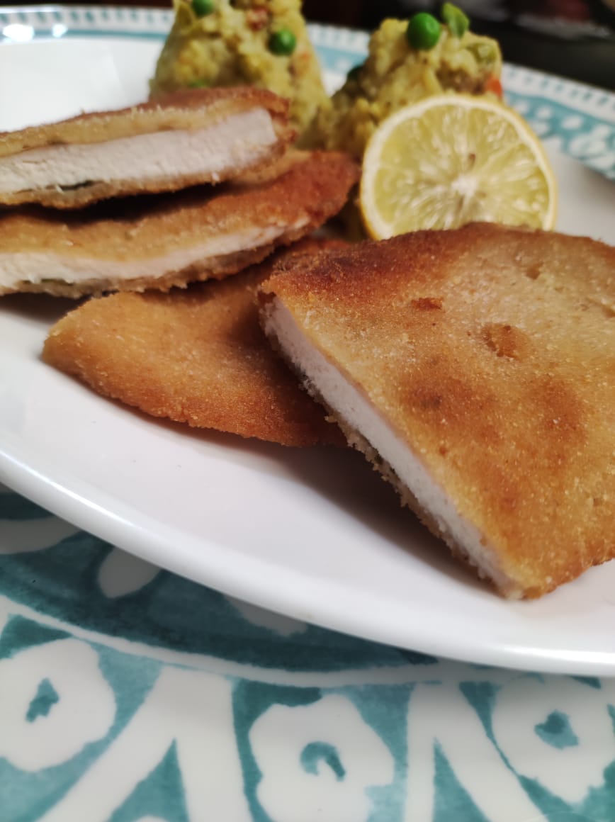 Pack 1kg Milanesas de Pollo + 1kg Carne + 1 frasco Berenjena en escabeche