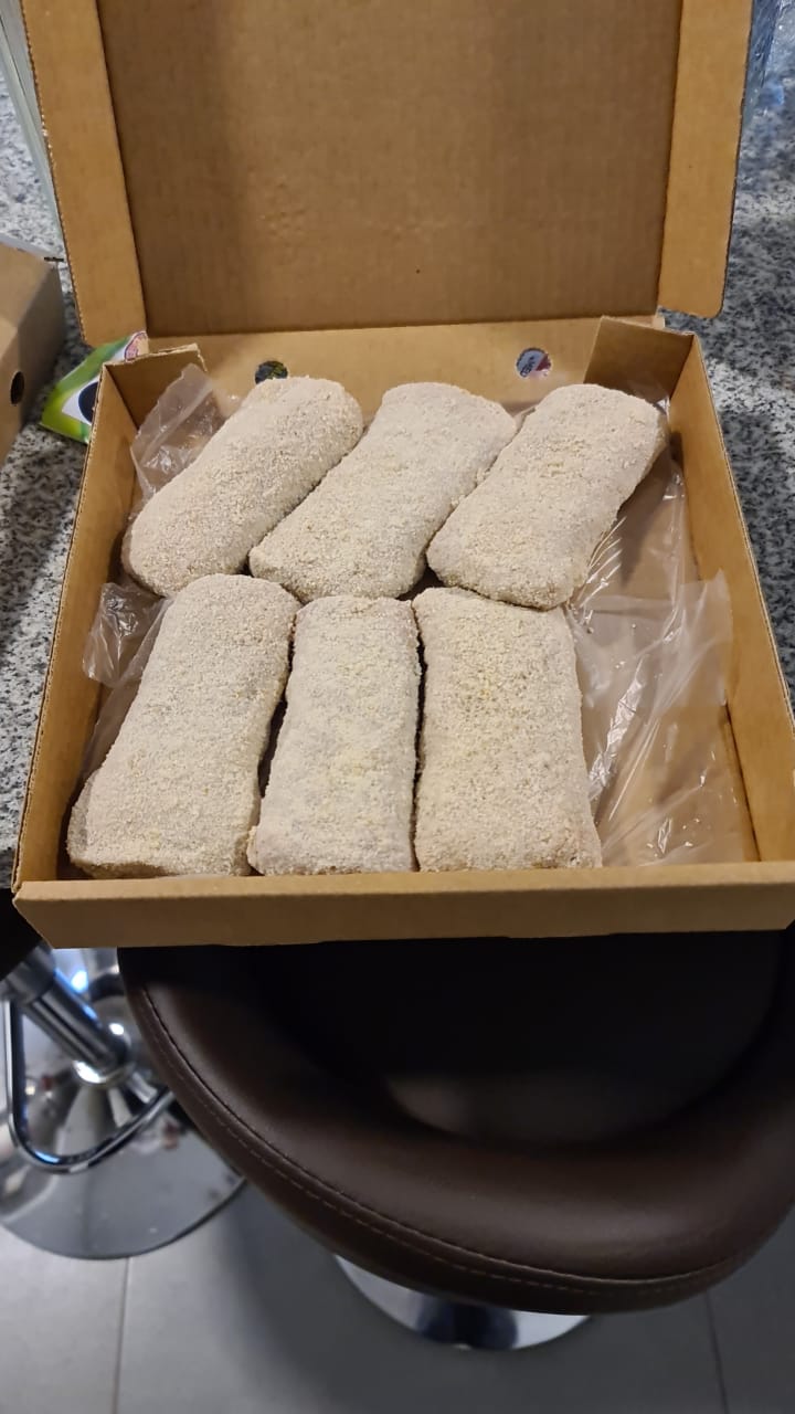 Milanesas de Carne Vacuno Rellenas Jamón y Queso